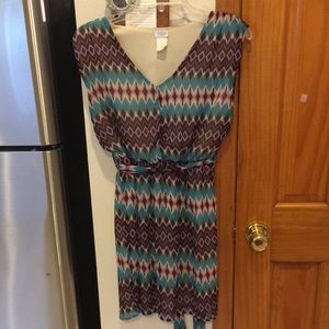 Charming Charlie Multicolored Dress